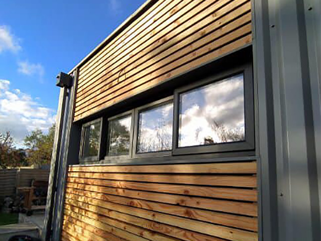 Extension maison bois à Forges, GC Terrasses