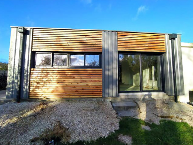 Extension maison bois à Forges, GC Terrasses