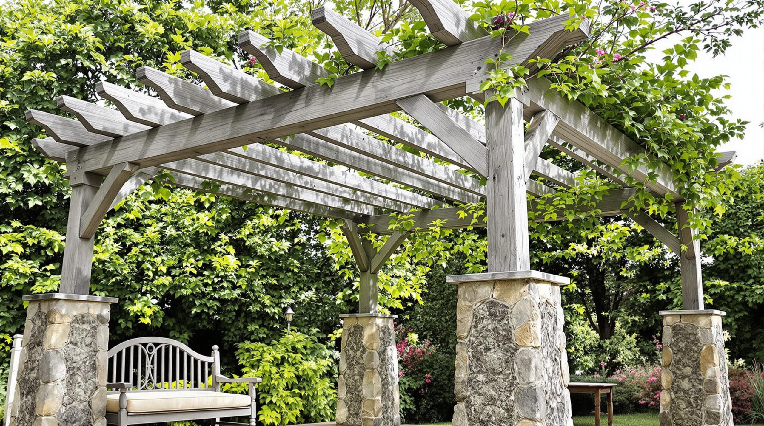 découvrez nos pergolas en bois sur-mesure à la rochelle, alliant design et fonctionnalité. profitez d'une extension extérieure élégante pour ombrager votre espace de vie tout en ajoutant une touche esthétique à votre jardin.