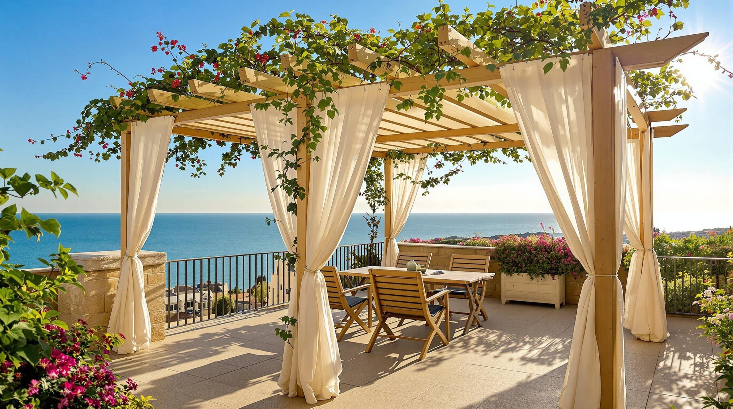 découvrez comment embellir votre terrasse à la rochelle avec une pergola élégante. créez de l'ombre avec style tout en profitant de votre espace extérieur. transformez votre jardin en un havre de paix agréable et design grâce à nos solutions sur mesure.