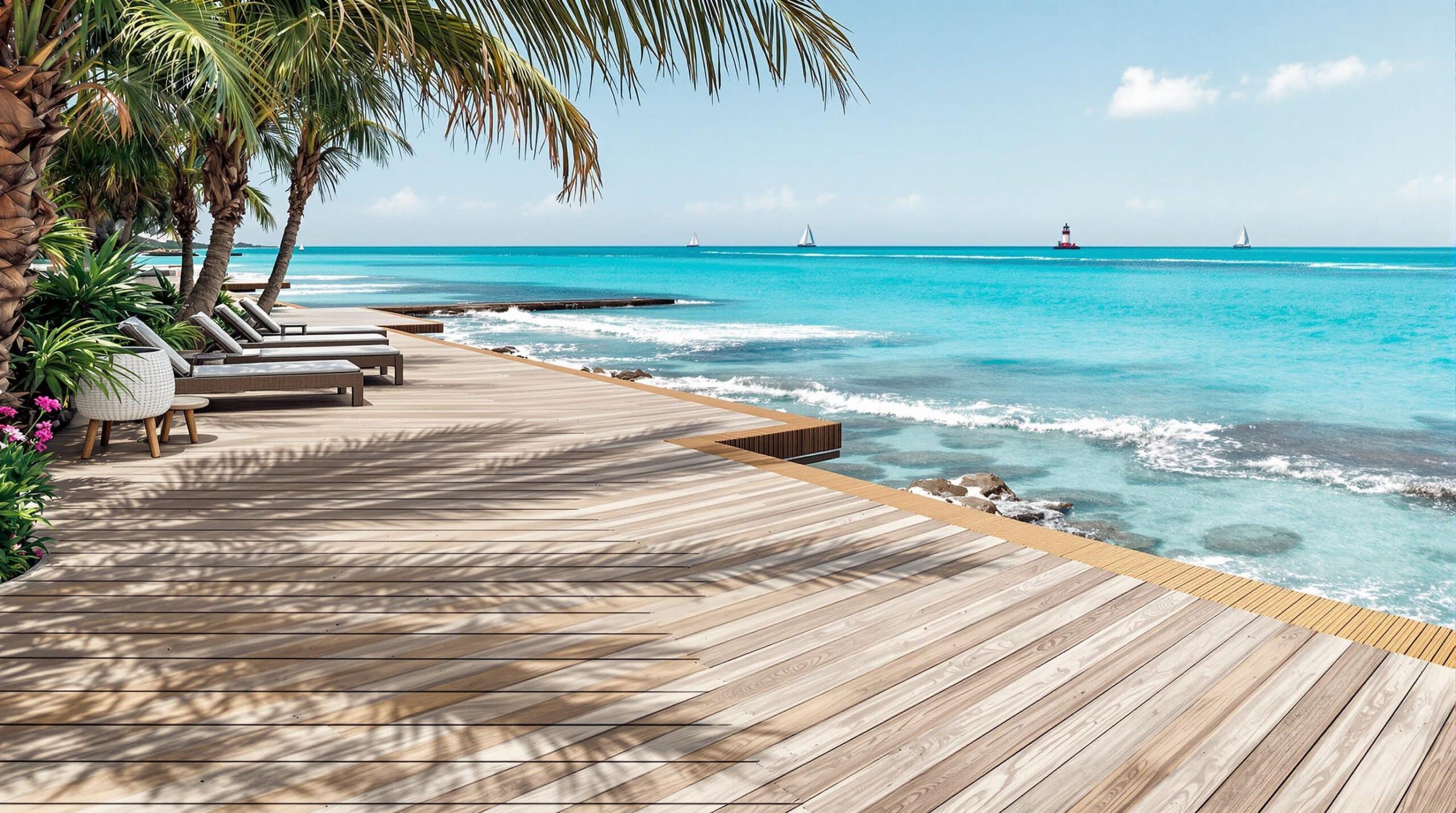 découvrez notre terrasse en bois sur l'île de ré, réalisée en lames de red cedar, alliant élégance et durabilité. profitez d'un espace extérieur design en harmonie avec la nature et la beauté des paysages en bord de mer.