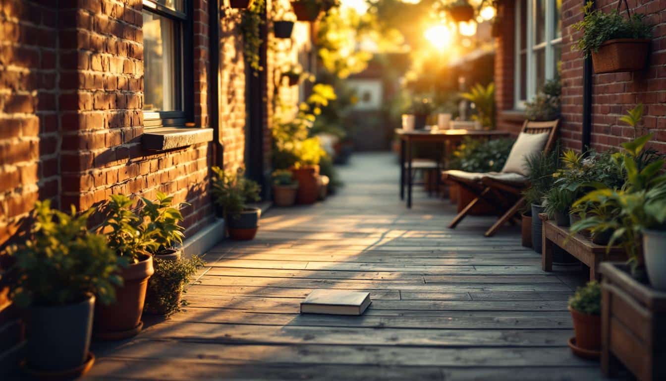 découvrez des astuces créatives pour aménager votre petite terrasse citadine en un espace cosy et accueillant. transformez chaque mètre carré en un véritable havre de paix avec des idées déco adaptées et pratiques !