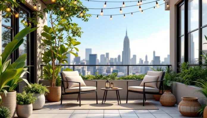 découvrez comment aménager une terrasse urbaine avec du mobilier compact grâce à nos idées et conseils pratiques. maximisez l'espace tout en créant un coin cozy et stylé dans votre ville.
