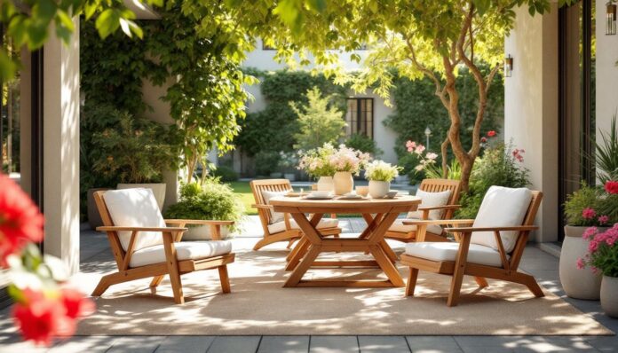 découvrez comment choisir un mobilier extérieur en bois résistant pour profiter d'un été durable. optez pour des matériaux de qualité qui allient esthétique et durabilité, tout en vous garantissant des moments uniques en plein air.