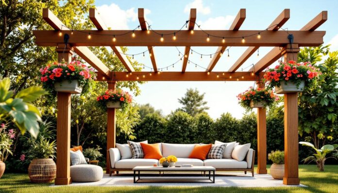 découvrez comment transformer votre pergola en bois en un espace unique grâce à des accessoires tendances. inspire-vous avec des idées créatives pour embellir votre extérieur et profiter pleinement de votre jardin.