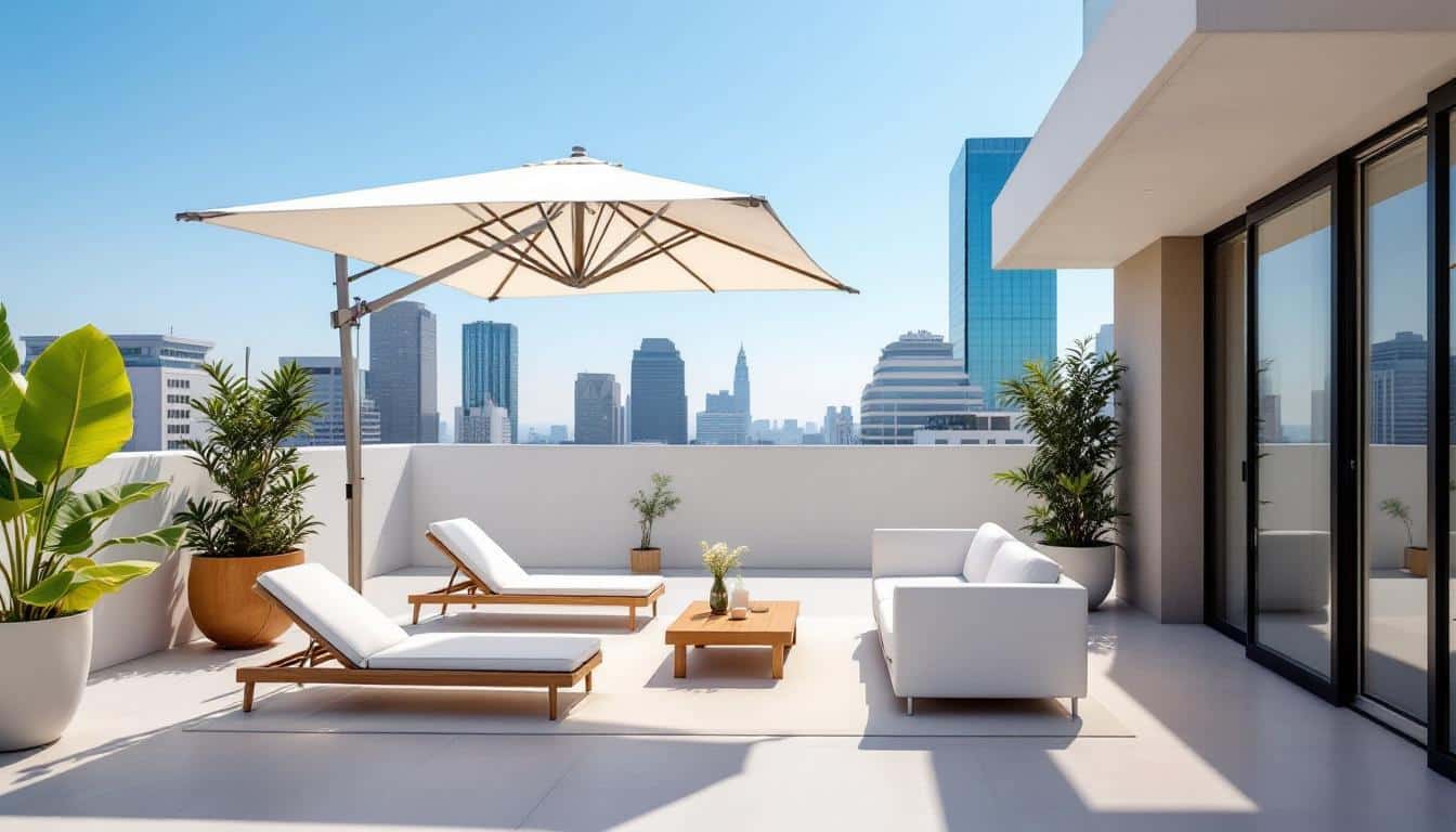 découvrez des astuces pratiques pour aménager un ombrage léger sur votre terrasse urbaine. profitez d'un espace extérieur confortable et stylé, tout en filtrant la lumière du soleil. transformez votre terrasse en un havre de paix avec nos conseils sur les parasols, les voiles d'ombrage et les plantes.
