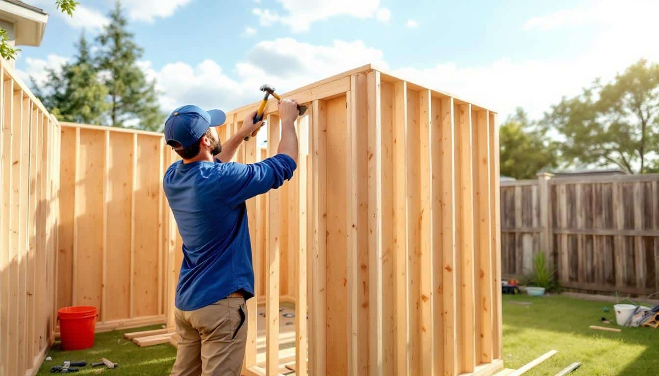 découvrez notre guide complet pour monter votre abri en bois en 5 étapes simples et efficaces. suivez nos conseils pratiques pour construire un espace de rangement durable et esthétique dans votre jardin.