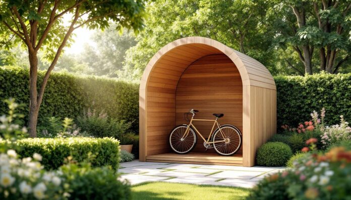 découvrez des idées créatives pour concevoir un abri vélo en bois qui s'intègre harmonieusement dans votre jardin. inspirez-vous de designs originaux et pratiques pour allier esthétique et fonctionnalité tout en protégeant vos vélos des intempéries.