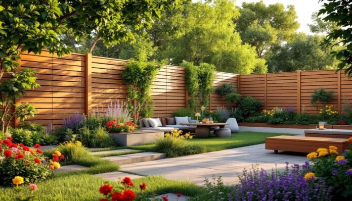 découvrez des idées inspirantes de clôtures en bois qui mettront en valeur votre jardin moderne. alliant esthétique et fonctionnalité, ces modèles apporteront chaleur et élégance à votre espace extérieur.