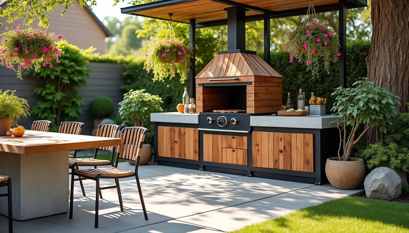 découvrez des idées créatives pour aménager un coin barbecue en bois qui allie style et fonctionnalité. transformez votre espace extérieur en un lieu convivial et chaleureux, parfait pour vos soirées d'été en famille ou entre amis.