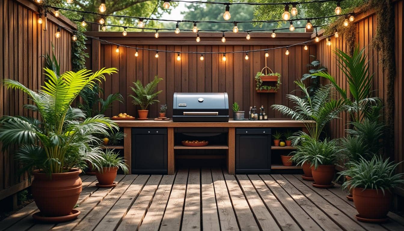 découvrez des idées déco inspirantes pour aménager un coin barbecue en bois, alliant esthétisme et fonctionnalité. transformez votre espace extérieur en un lieu convivial où partager des moments inoubliables autour de grillades. suivez nos conseils pour créer un ambiance chaleureuse et accueillante.