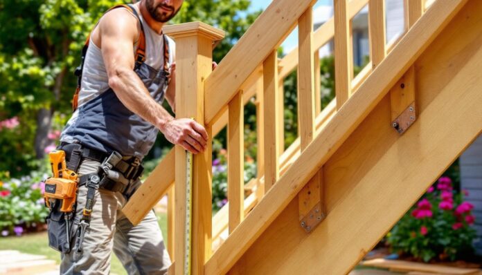 découvrez notre guide pratique pour installer un garde-corps en bois sur votre escalier extérieur. suivez nos étapes détaillées et conseils d'experts pour un projet réussi, alliant sécurité et esthétisme. transformez votre espace extérieur avec style en quelques étapes simples.