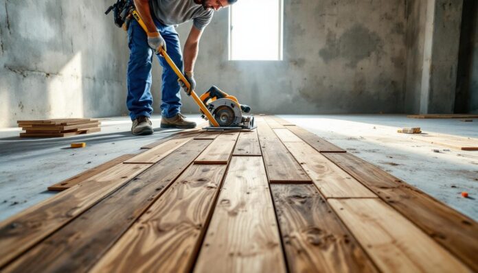 découvrez notre guide pratique pour installer un revêtement en bois sur une ancienne dalle. suivez nos conseils étape par étape pour transformer votre espace extérieur tout en optimisant l'esthétique et la durabilité de votre projet.