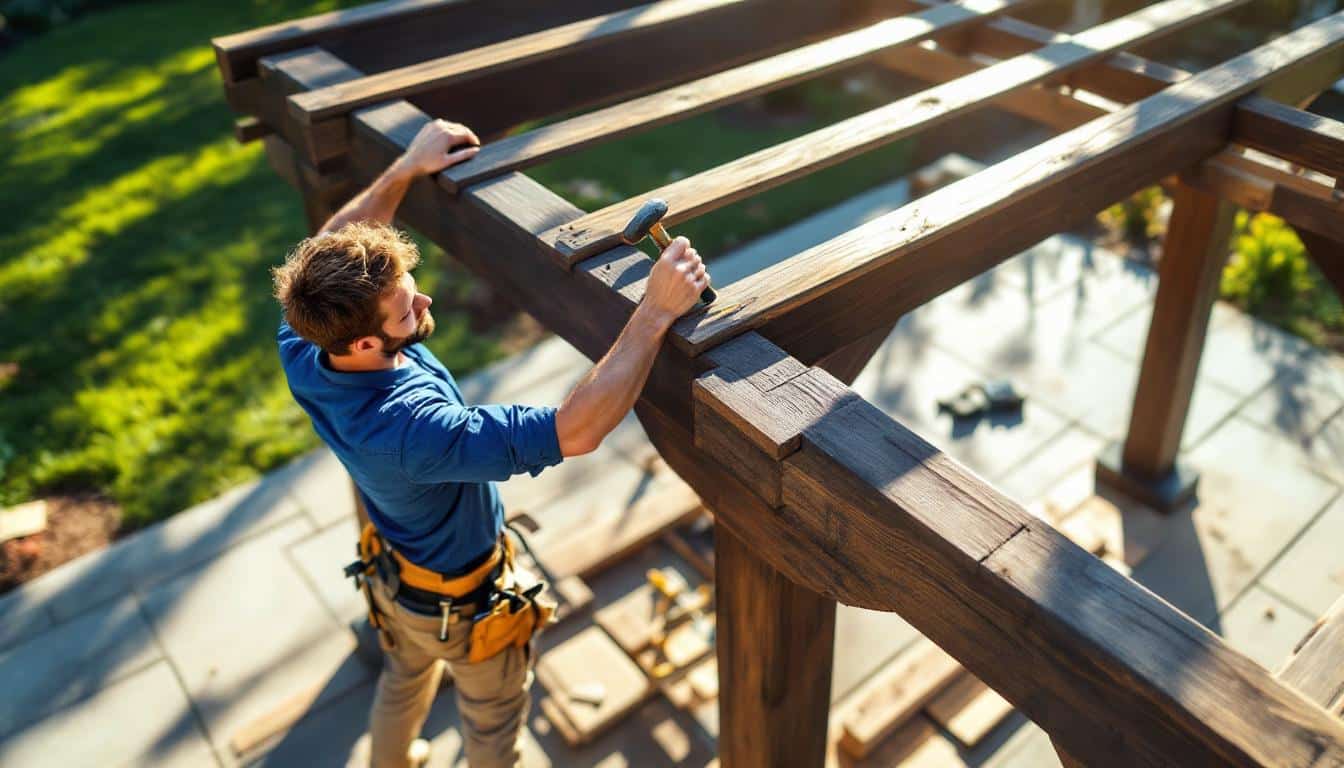 découvrez notre guide étape par étape pour installer une pergola en bois. apprenez à choisir les matériaux, à préparer le terrain et à réaliser une construction durable et esthétique pour embellir votre jardin.