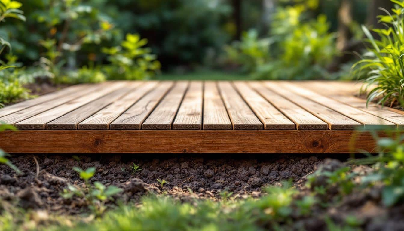 découvrez nos astuces et conseils pratiques pour installer une terrasse en bois sans recourir au béton. obtenez des méthodes simples et efficaces pour embellir votre extérieur tout en respectant l'environnement.