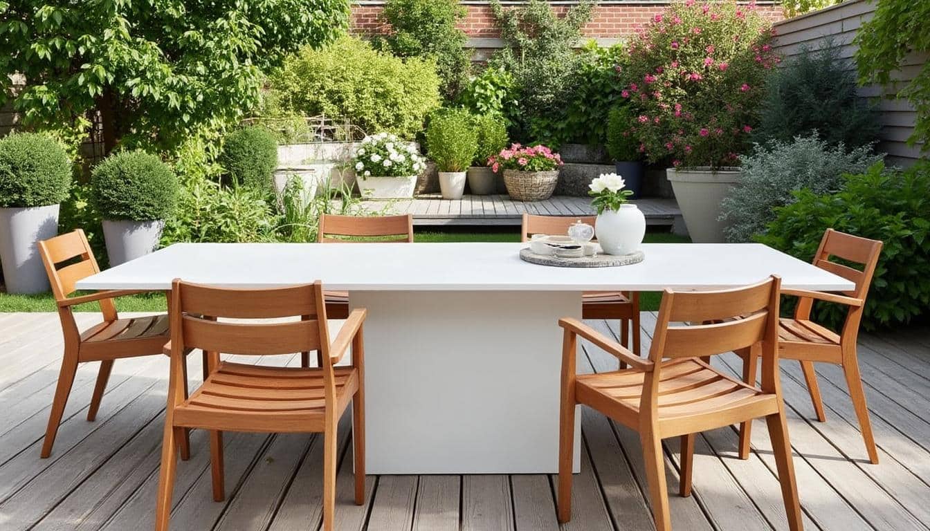 découvrez comment choisir le meilleur matériau pour votre mobilier de jardin : bois authentique ou résine moderne. analysez les avantages de chaque option pour créer un espace extérieur esthétique et durable.