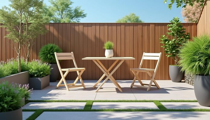 découvrez notre sélection de mobilier pliant conçu spécialement pour les petits espaces extérieurs. optimisez votre jardin avec des meubles astucieux et stylés qui allient praticité et esthétisme, pour profiter pleinement de votre espace à l'extérieur.