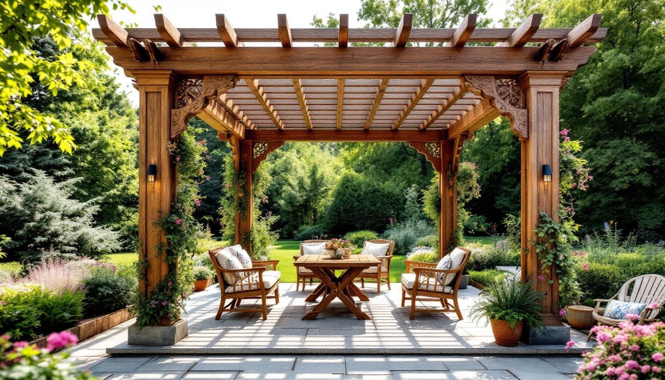 découvrez le prix moyen d'une pergola en bois sur-mesure et les facteurs influençant ce coût. évadez-vous dans l'univers de l'aménagement extérieur et trouvez la solution idéale pour valoriser votre espace grâce à une pergola unique.